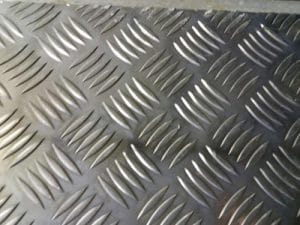 plat alumunium border