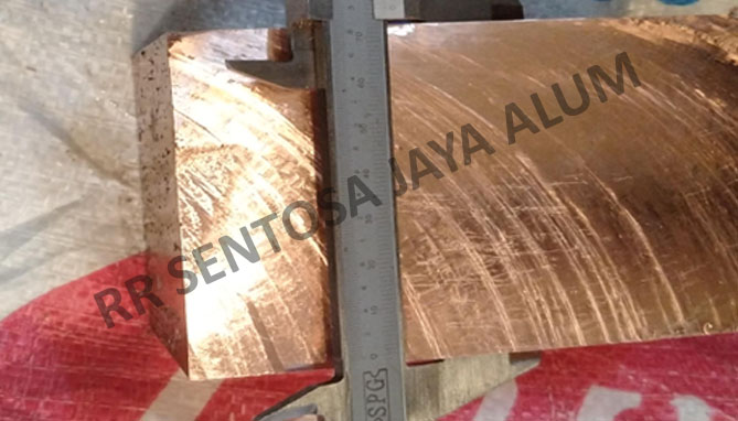 plat tembaga tebal 75mm